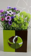 renoncules vase vert chocolat 1